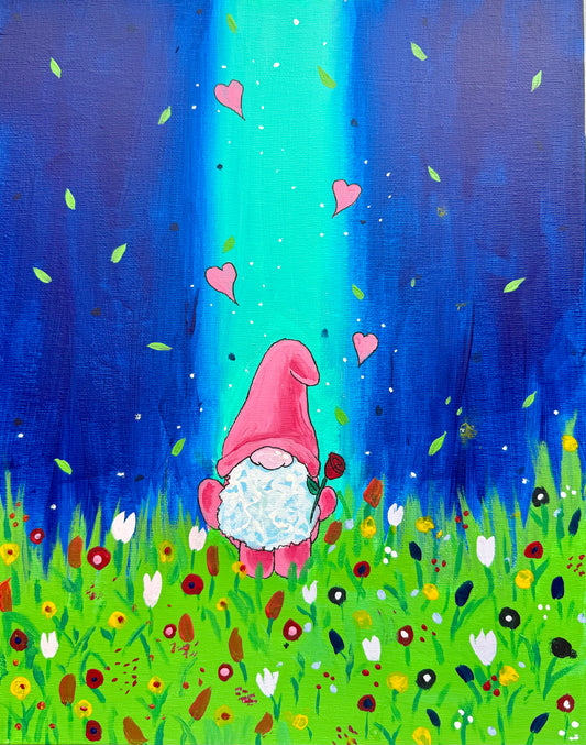 Valentines Day Gnome Paint N' Sip Tickets- Rattlesnake Mountain Brewing Co. Kennewick, WA.